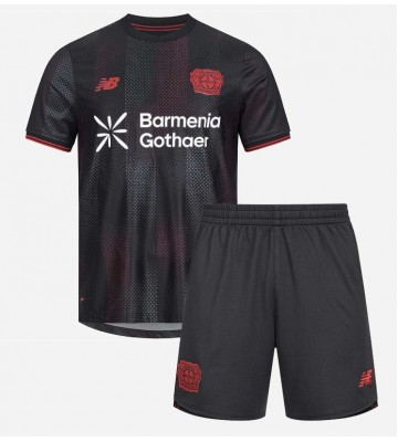 Bayer Leverkusen Hjemmebanetrøje Børn 2025-26 Kortærmet (+ Korte bukser)